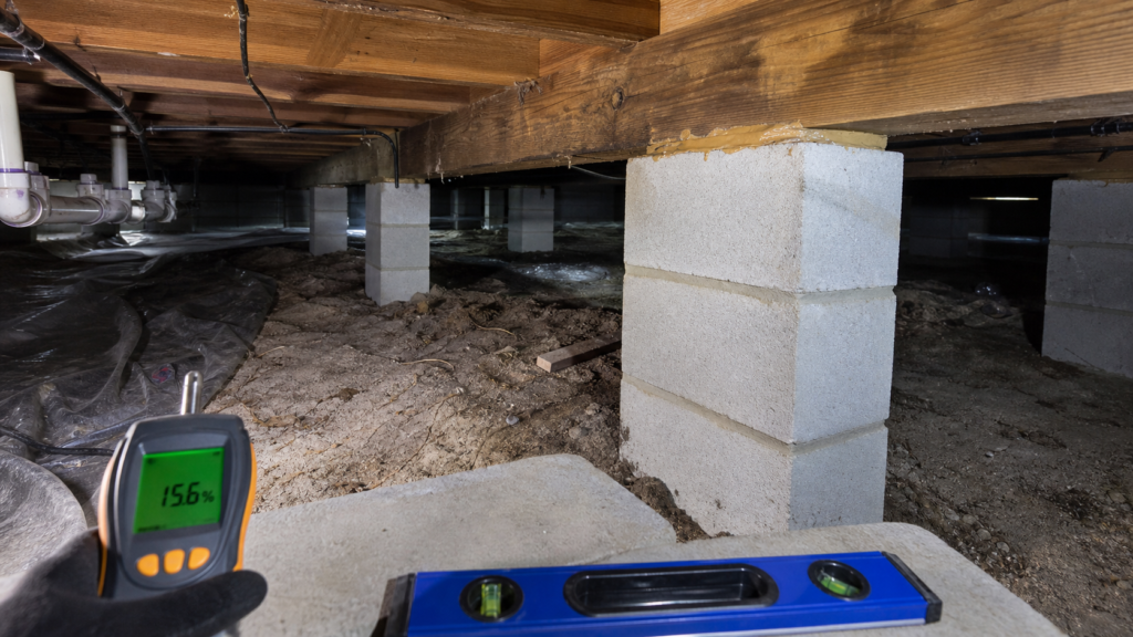 Pier and beam crawlspace inspection in Apopka