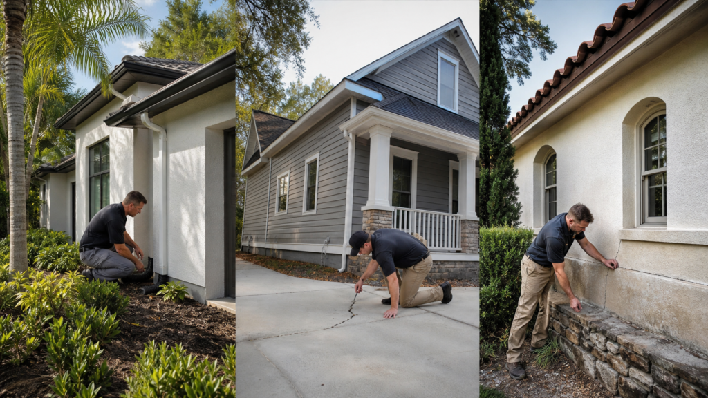 Foundation care inspections in Ocoee Winter Garden and Winter Park
